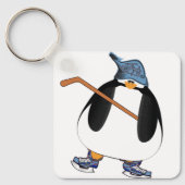 Porte-clés Manchot de hockey (Recto)