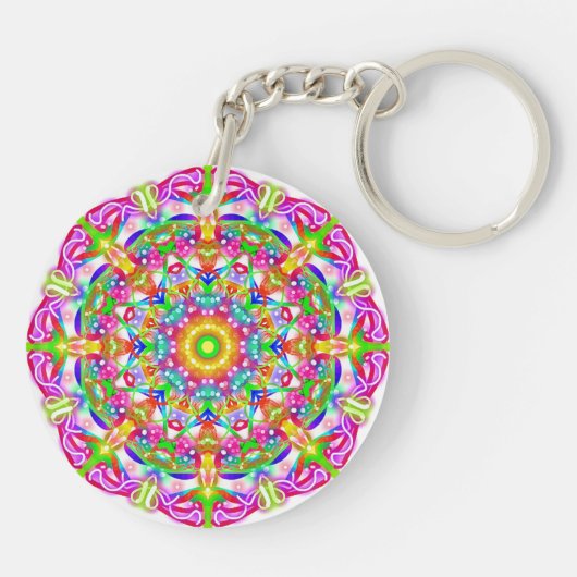 Porte-clés Mandala Boho (Dos)