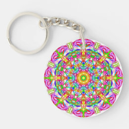 Porte-clés Mandala Boho