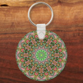 Porte-clés mandala coloré (Recto)
