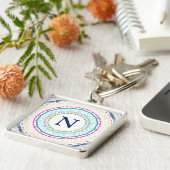 Porte-clés mandala coloré (Côté)