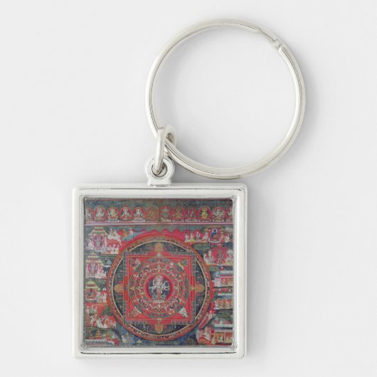 Porte-clés Mandala d'Amoghapasa (Devant)