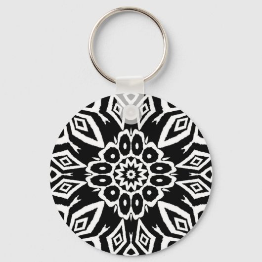 Porte-clés Mandala de minuit (Recto)