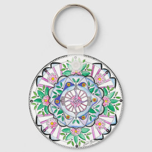Porte-clés Mandala Floribunda