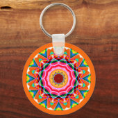 Porte-clés Mandala fractal (Recto)