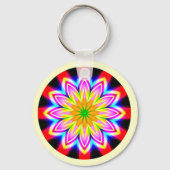 Porte-clés Mandala fractal (Recto)