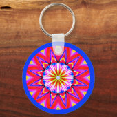 Porte-clés Mandala fractal (Recto)