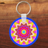 Porte-clés Mandala fractal (Recto)