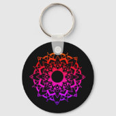 Porte-clés mandala géométrique (Verso)