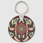 Porte-clés Mandala géométrique inspiré de la tribu (Verso)