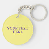 Porte-clés Mandala Inde Style 1 (Dos)