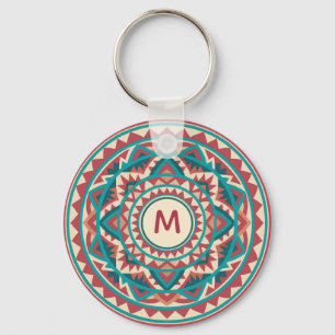 Porte-clés Mandala Moderne du Sud-Ouest