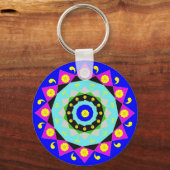 Porte-clés Mandala : Porte - clé décorative (Recto)
