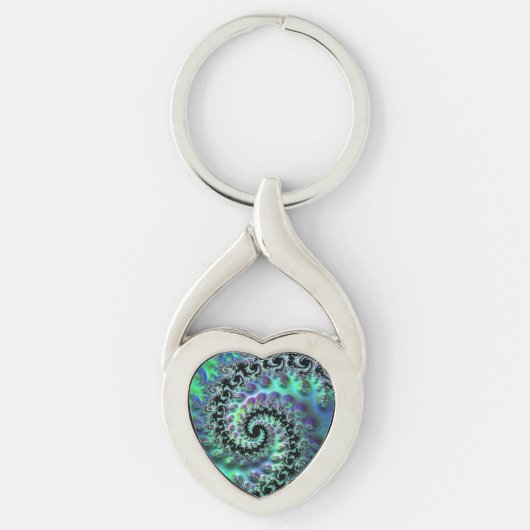 Porte-clés Mandelbrot Discovery Heart Key Ring (Devant)