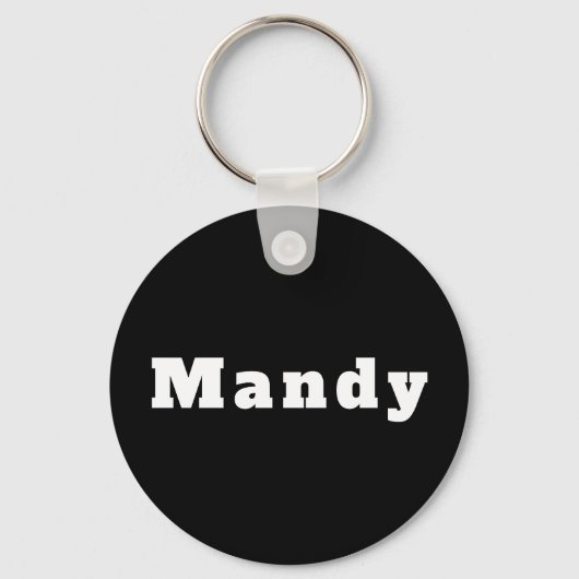 Porte-clés Mandy (Recto)