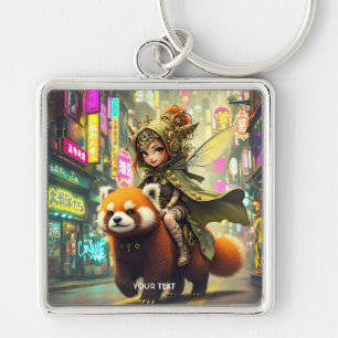 Porte-clés Manège Fantastique Panda Sauvage Mignon