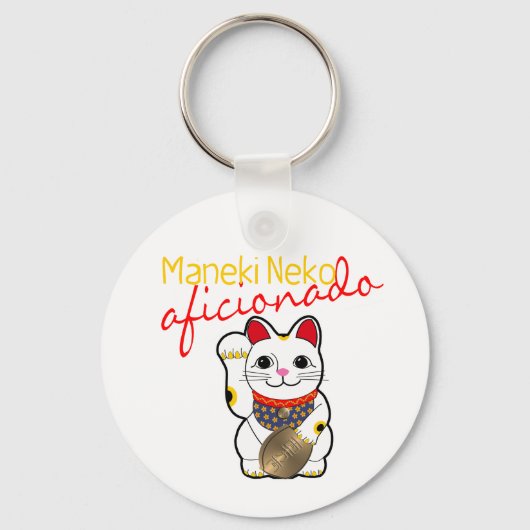 Porte-clés Maneki Neko Aficionado (Recto)
