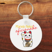 Porte-clés Maneki Neko Aficionado (Recto)