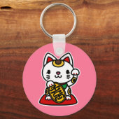 Porte-clés Maneki Neko (Chat chanceux) (Verso)