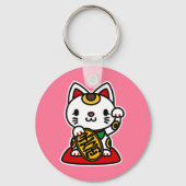 Porte-clés Maneki Neko (Chat chanceux) (Verso)