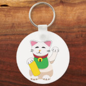 Porte-clés Maneki Neko ou Chat qui Invite (Verso)