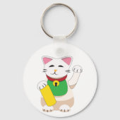 Porte-clés Maneki Neko ou Chat qui Invite (Verso)