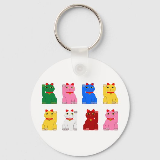 Porte-clés maneki neko sleutelhanger (Voorkant)