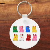 Porte-clés maneki neko sleutelhanger (Voorkant)