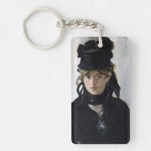 Porte-clés Manet - Berthe Morisot avec un bouquet de violette