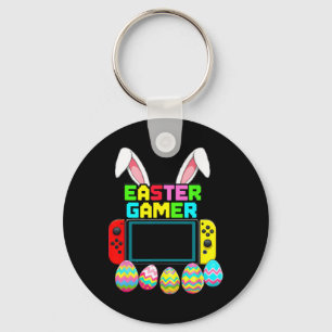Porte-clés Manette de jeu Bunny drôle pour garçons joueurs de