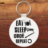 Porte-clés Mange Sleep Oboe (Recto)