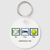 Porte-clés Mange Sleep Play Tennis (Verso)