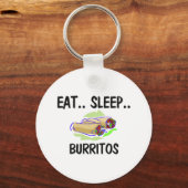 Porte-clés Manger BURRITOS Sleep (Recto)