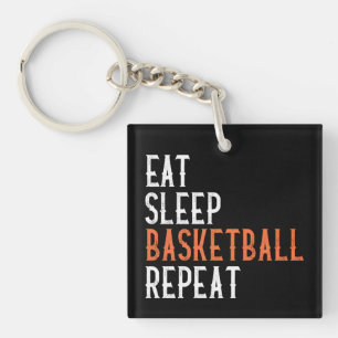 Porte-clés Manger Dormir Basket Répéter