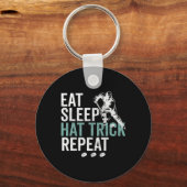 Porte-clés Manger Dormir Coup du Chapeau Répéter Cool Palet d (Recto)