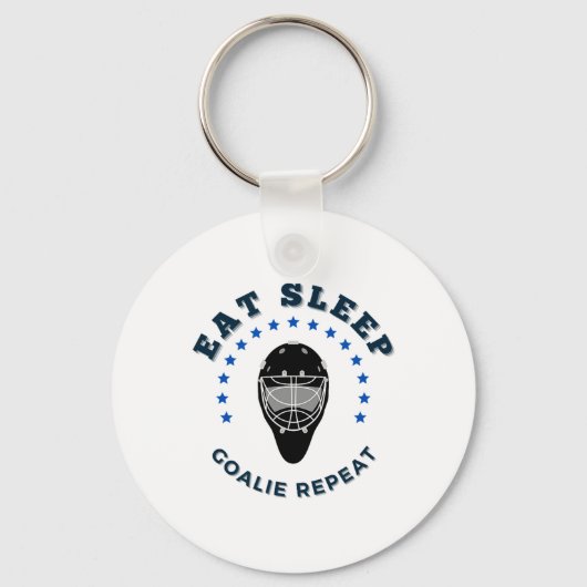 Porte-clés Manger Dormir Gardien Répéter  (Recto)