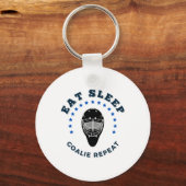 Porte-clés Manger Dormir Gardien Répéter  (Recto)