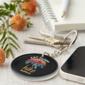 Porte-clés Manger, Dormir, Marcher, Répéter (Devant Droit)