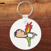 Porte-clés Manger du feu (Verso)