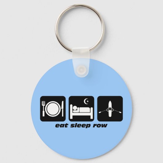 Porte-clés manger la ligne de sommeil (Recto)