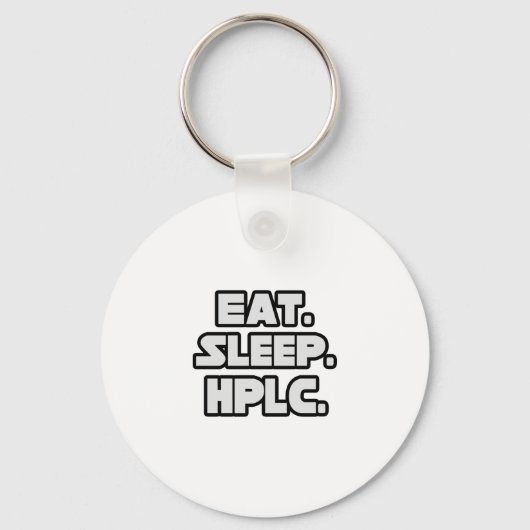 Porte-clés Manger le sommeil HPLC (Recto)