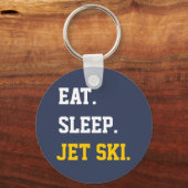 Porte-clés Manger Ski Jet Sleep (Recto)
