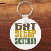 Porte-clés Manger Sleep Shotokan 1 (Recto)