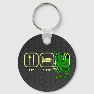 Porte-clés Manger - Sommeil - Clavier Cthulhu