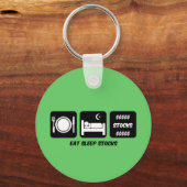 Porte-clés manger stock (Recto)