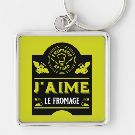 Porte-clés Mangeurs Et Artisans De Fromage (Devant)