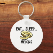 Porte-clés Mangez des MELONS de sommeil (Recto)