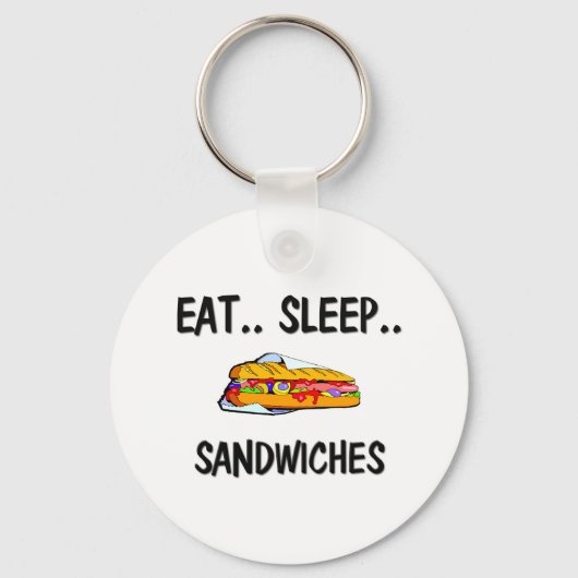 Porte-clés Mangez des SANDWICHS (Recto)