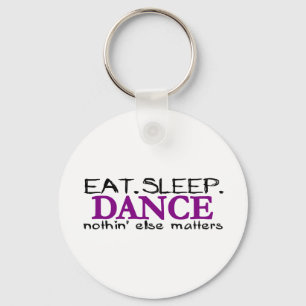 Porte-clés Mangez la danse de sommeil