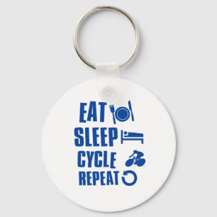 Porte-clés Mangez le cycle de sommeil